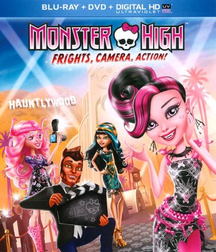  Monster High: Frights, Camera, Action! [Blu-ray/DVD] [2 Discs] [2014]