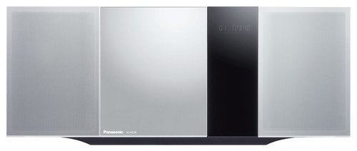 Best Buy: Panasonic 26W Micro Hi-Fi System Silver SCHC39