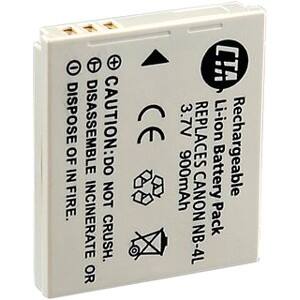 Alt View Standard 20. CTA - Digital Camera Battery.