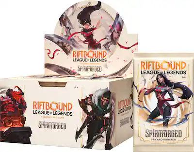 Riftbound Riftbound: League of Legends Trading Card Game: Spiritforged Booster Box (24 Packs) RB-02BD01-EN - Best Buy Riftbound Riftbound: League of Legends Trading Card Game: Spiritforged Booster Box (24 Packs) RB-02BD01-EN - Best Buy