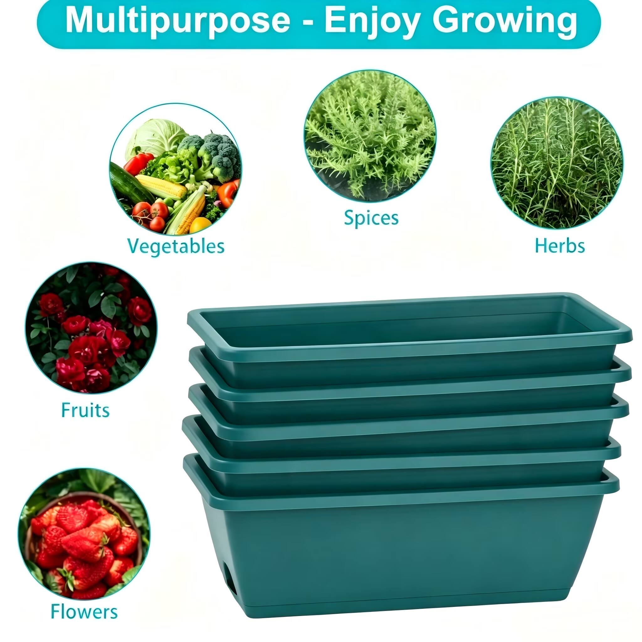 Multipurpose - Enjoy Growing

Vegetables  
Spices  
Herbs  
Fruits  
Flowers
