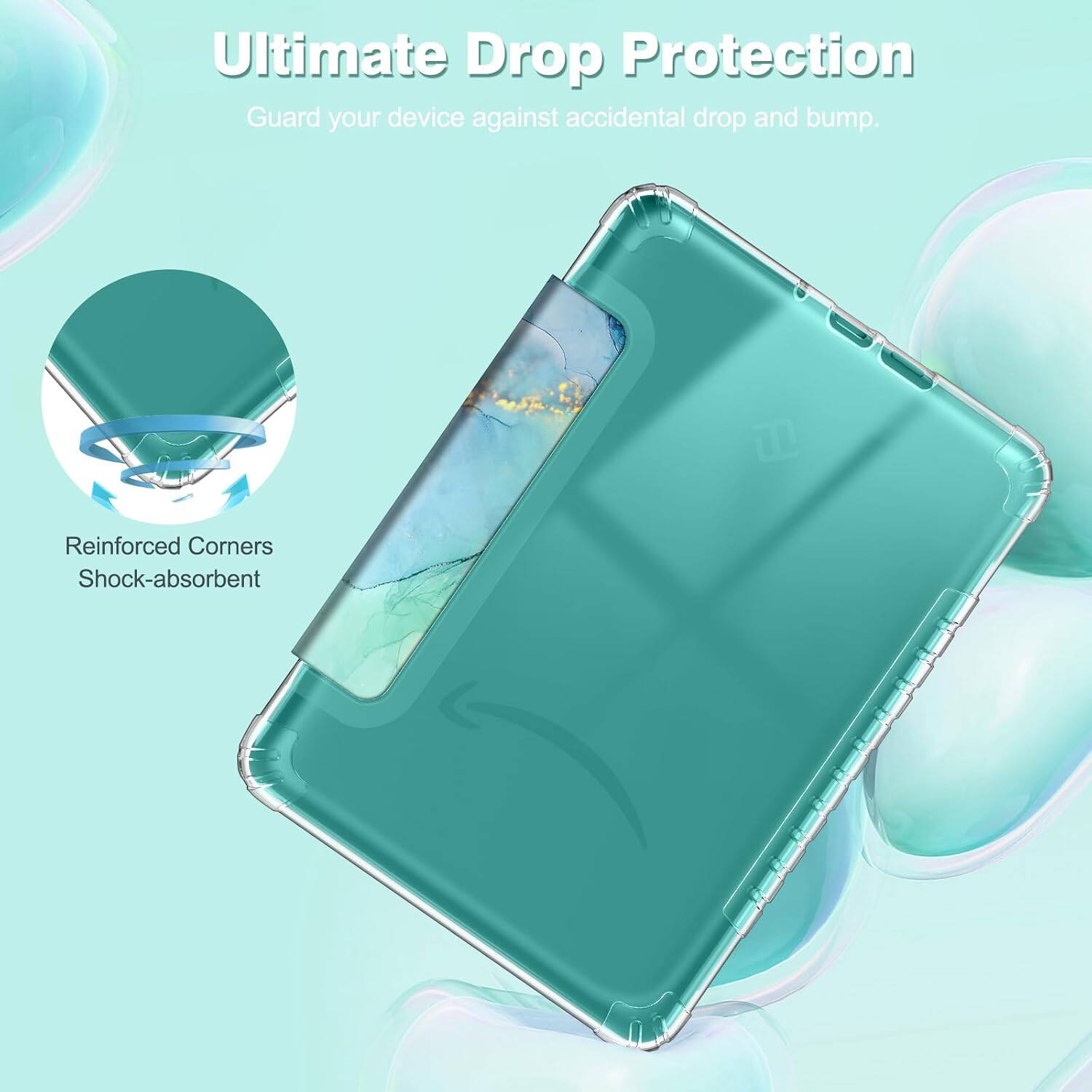Ultimate Drop Protection  
Guard your device against accidental drop and bump.  

Reinforced Corners  
Shock-absorbent