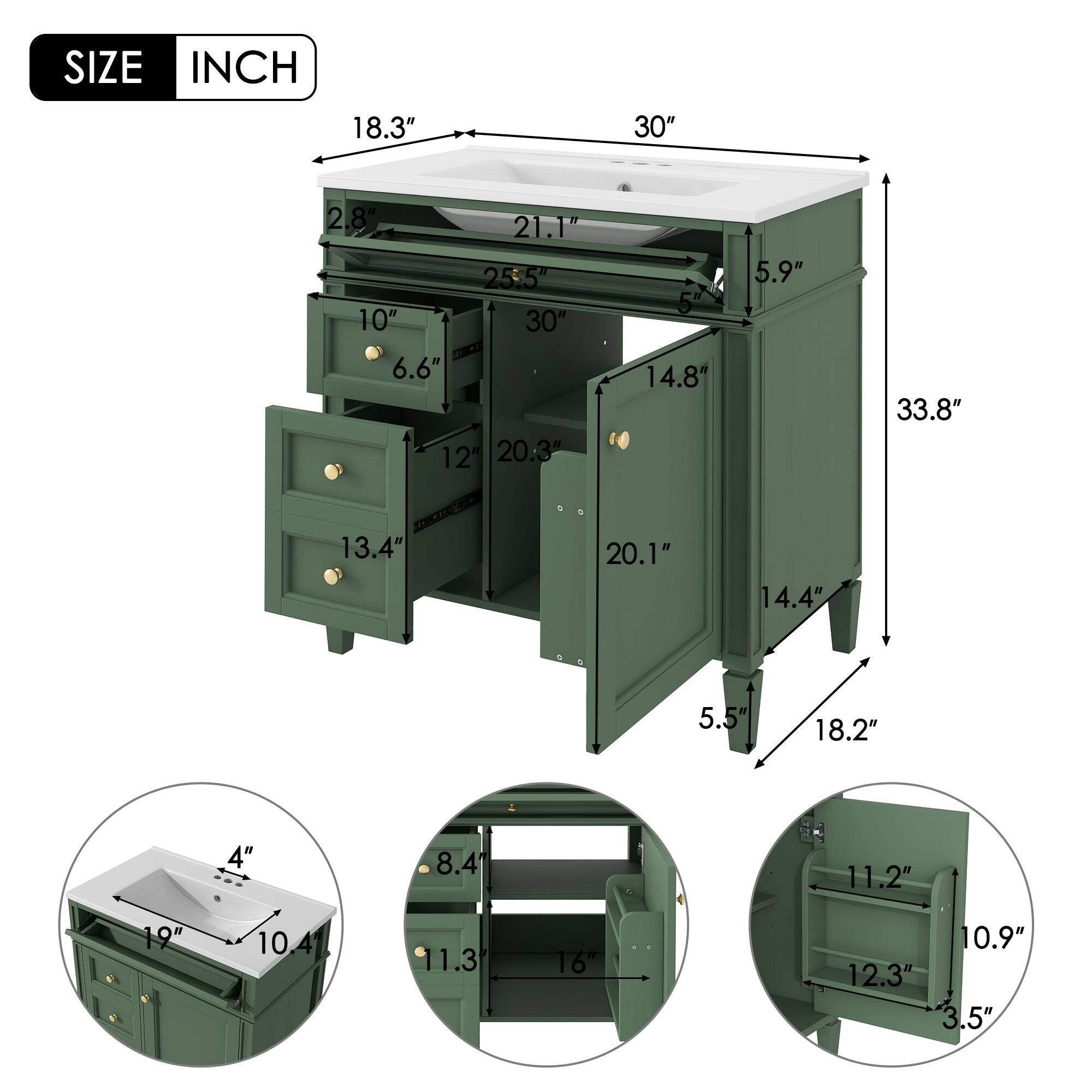 SIZE INCH  
18.3" 30" 2.8" 21.1" 25.5" 10" 30" 6.6" 12" 20.3" 5.9" 33.8" 13.4" 20.1" 14.4" 5.5" 18.2" 4" 8.4" 11.2" 19" 10.41" 11.3" 16" 10.9" 12.3" 3.5"