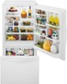 Alt View 2. Whirlpool - 22 Cu. Ft. Bottom-Freezer Refrigerator with SpillGuard Glass Shelves - White.