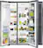 Alt View 12. Samsung - 21.5 Cu. Ft. Side-by-Side Counter Depth Fingerprint Resistant Refrigerator with Food ShowCase - Stainless steel.