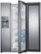 Alt View 14. Samsung - 21.5 Cu. Ft. Side-by-Side Counter Depth Fingerprint Resistant Refrigerator with Food ShowCase - Stainless Steel.