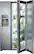 Alt View 19. Samsung - 21.5 Cu. Ft. Side-by-Side Counter Depth Fingerprint Resistant Refrigerator with Food ShowCase - Stainless steel.