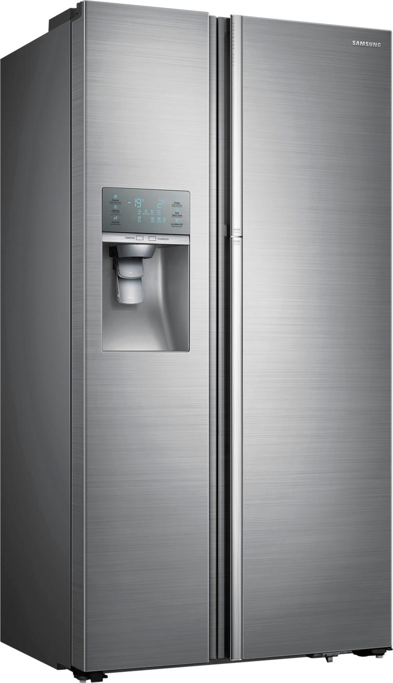 Samsung 28 5 Cu Ft Side By Side Refrigerator In Stainless Steel Food ...