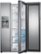Alt View Zoom 12. Samsung - 28.5 Cu. Ft. Side-by-Side Refrigerator with Food Showcase Door and Thru-the-Door Ice and Water - Stainless Steel.