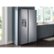 Alt View Zoom 5. Samsung - 28.5 Cu. Ft. Side-by-Side Refrigerator with Food Showcase Door and Thru-the-Door Ice and Water - Stainless Steel.