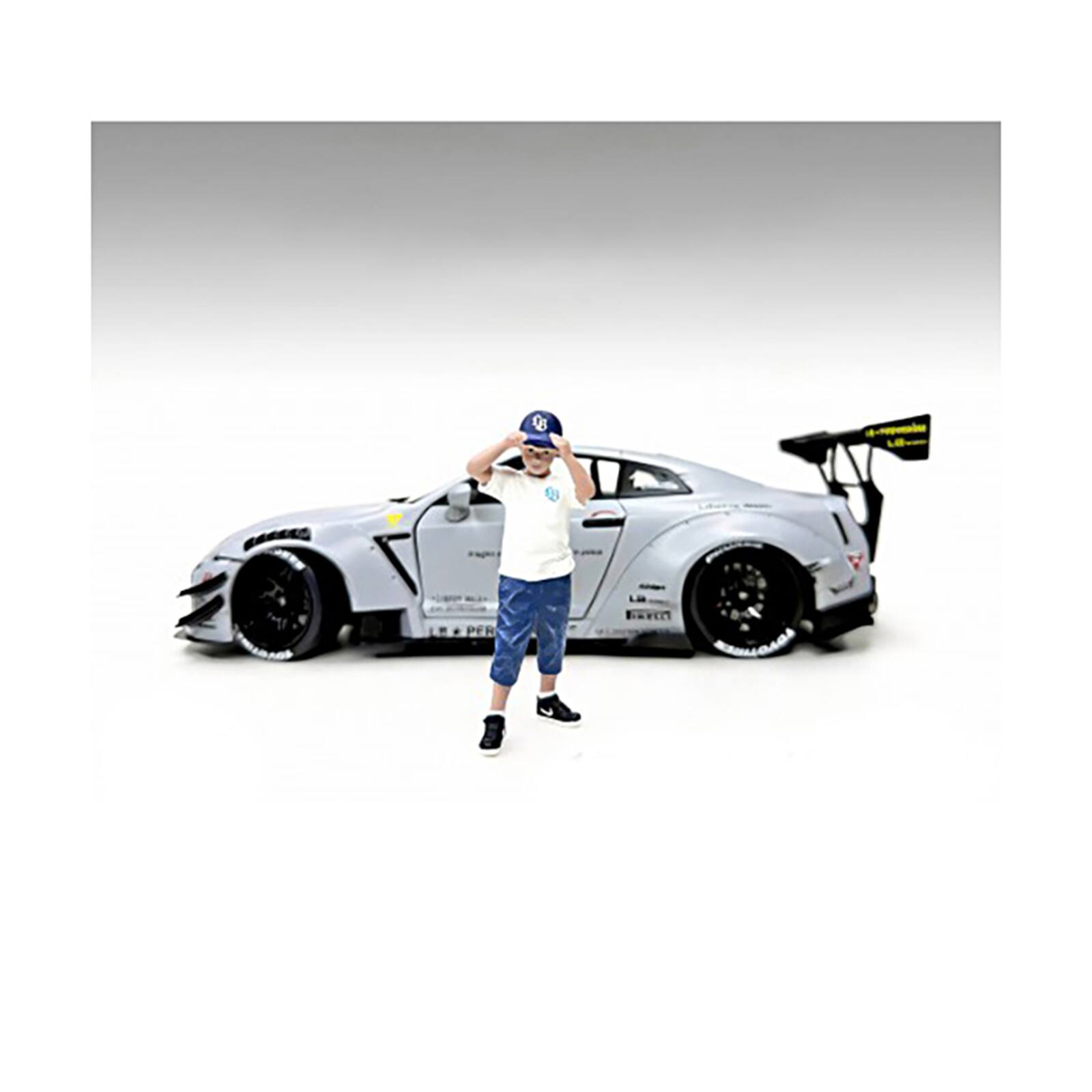 "LB Nation" Figure #6 for 1/24 Scale Models by American Diorama
