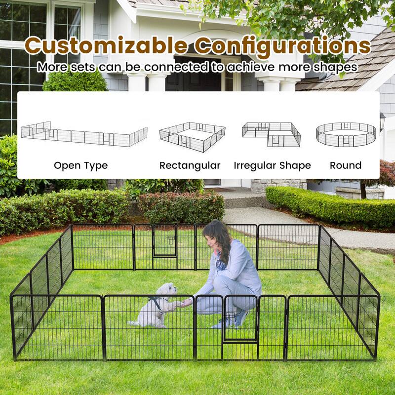 Customizable Configurations  
More sets can be connected to achieve more shapes  
Open Type  
Rectangular  
Irregular Shape  
Round