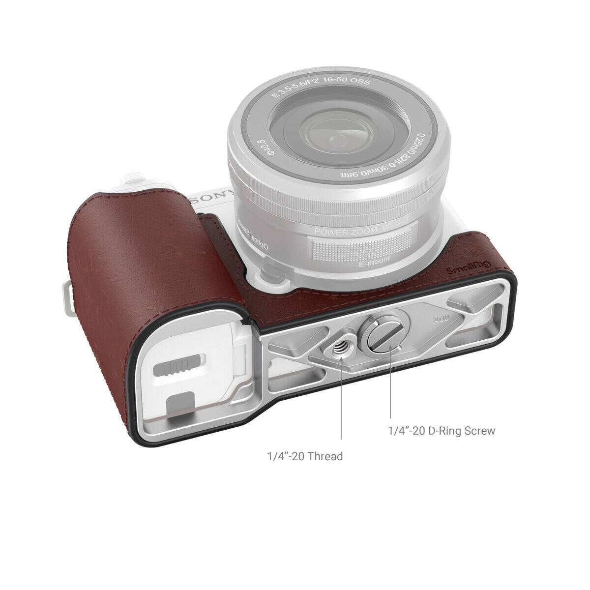 16-50 085 E355.6Pz 40.5 SONY CA Optica 0.25mV 0-428 0 6 30m/0 W POWER ZOOM E-mount Smallrig ADU 1/4"-20 D-Ring Screw 1/4"-20 Thread