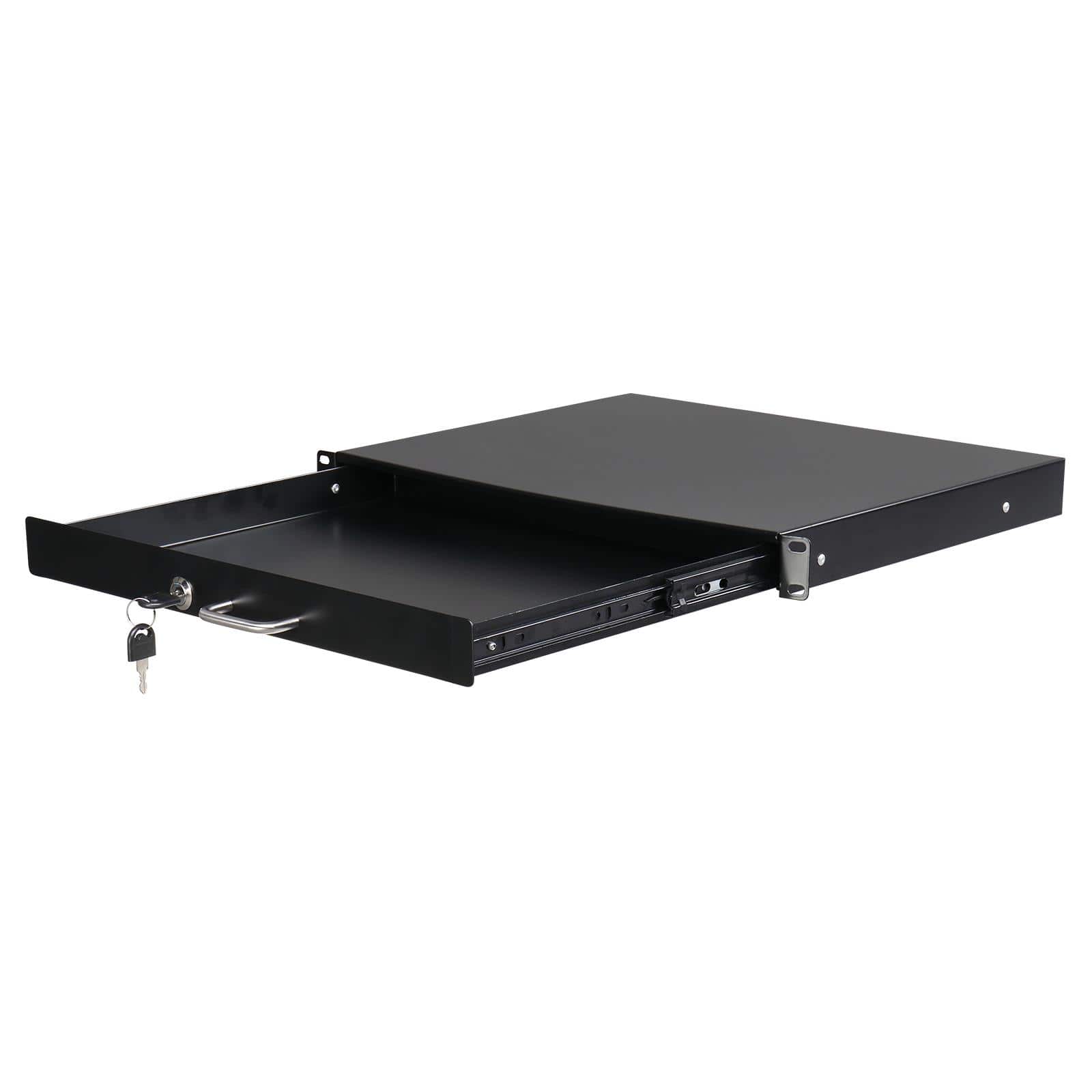 Winado - 19 Inch Rack Mount 1U Steel DJ Drawer Equipment Cabinet Lockable price history on PriceWatchPro