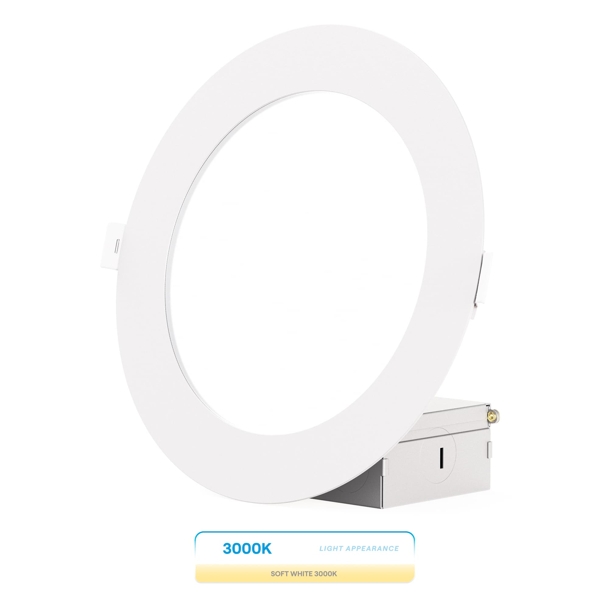 Infibrite - 6 In. Ultra-Thin Recessed LED Downlight 12W 1050LM Bright Wet Rated, Triac Dimmable 12-Pack - White price history on PriceWatchPro