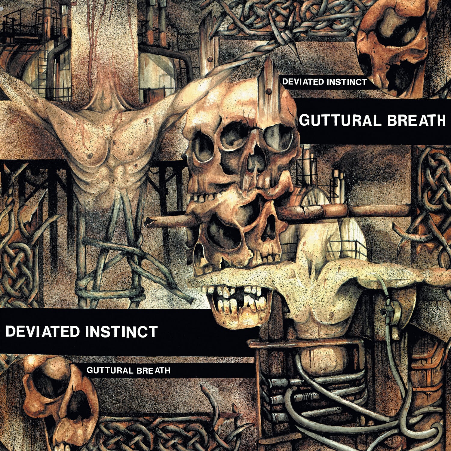 Deviated Instinct - Guttural Breath   - COMPACT DISCS [CD] price history on PriceWatchPro