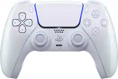 Front. Sony Interactive Entertainment - DualSense Wireless Controller for PS5, PC, Mac & Mobile - Chroma Pearl.