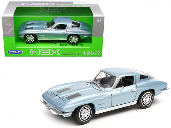 NEX MODELS
1:24-27
1963 Chevrolet Corvette
WELLY
8+