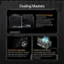 Cooling Mastery:

* TUF GAMING:
	+ ASUS MaxContact:
		- Traditional Heat Spreader:
		- MaxContact Design:
			* A special ASUS manufacturing process that effectively expands the surface area of the heat spreader that sits atop the GPU by 5%.
	+ Axial-tech Upgrades:
		- Axial-tech fans spin on dual-ball bearings and propel up to 23% more air than standard fans.
	* For illustration only.
	+ Vented Exoskeleton:
		- A high-quality diecast shroud and aluminum backplate feature large vents to further increase heat dissipation.