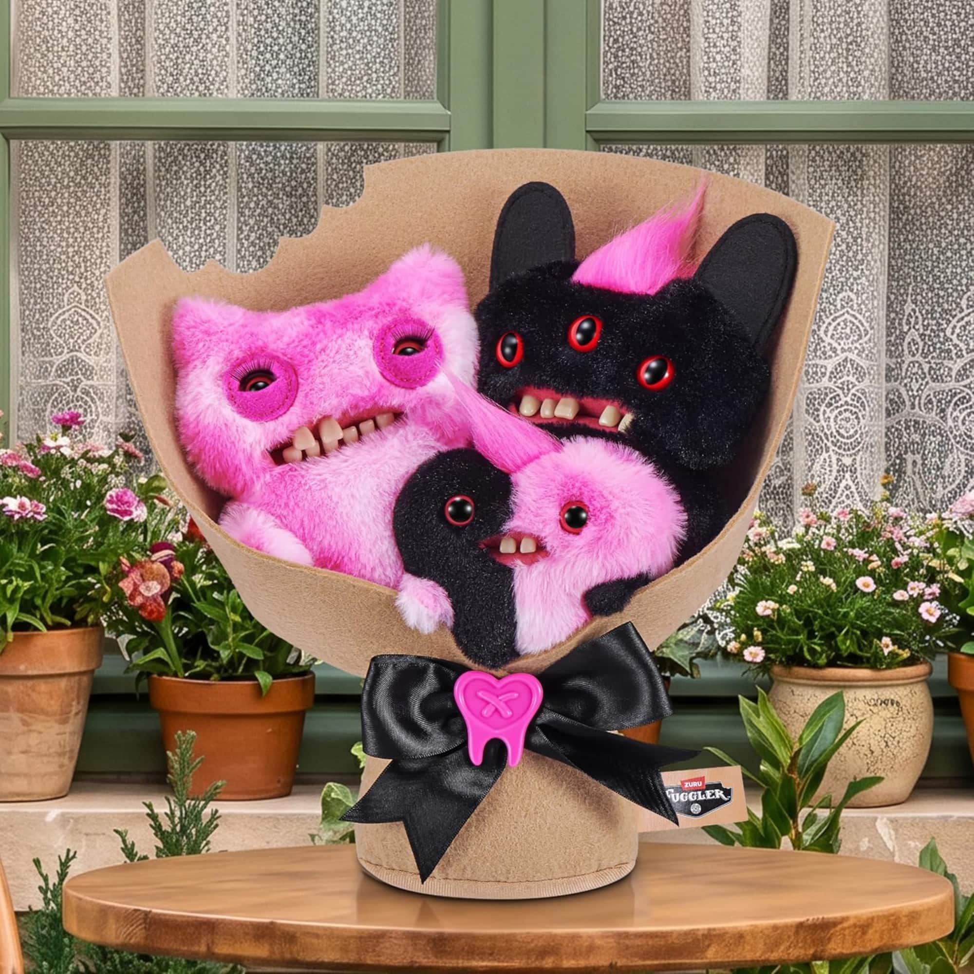 Zuru Fuggler Special Feature Bouquet Plush Series 1 Munch Munch