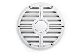 Wet Sounds - REVO 12 XW-W GRILL White XW Closed Style Grill for the REVO 12 Inch LED Marine Subwoofer - Black/Gray