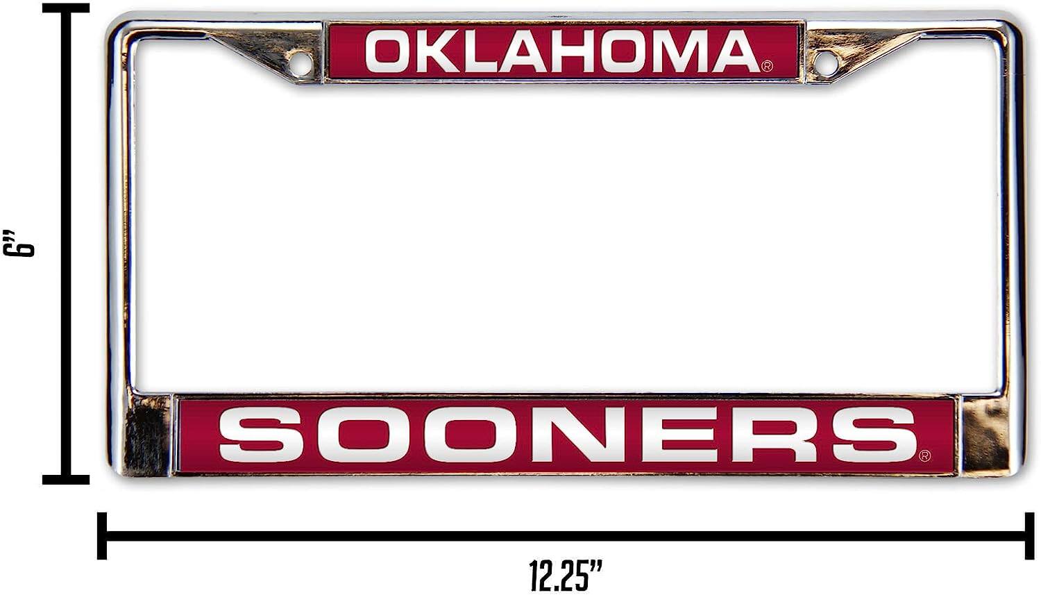 OKLAHOMA  
SOONERS  

6" x 12.25"