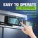 EASY TO OPERATE
Smart control system makes it easy to adjust the temperature
Fan Operation LED
LCD Display
On/Off