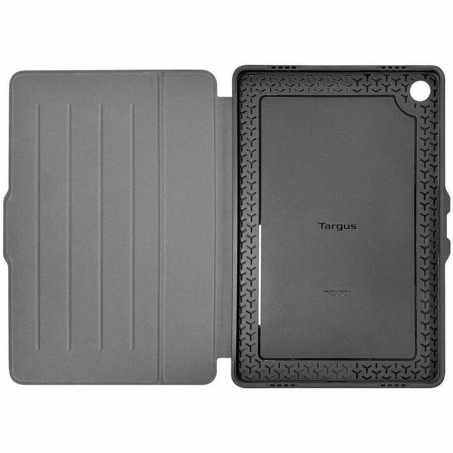 Alt View 2. Targus - Targus Click-In THZ957GL Carrying Case (Folio) for 10.9" Samsung Galaxy Tab A9+ Tablet - Black - Drop Resistant, Bump - Black.