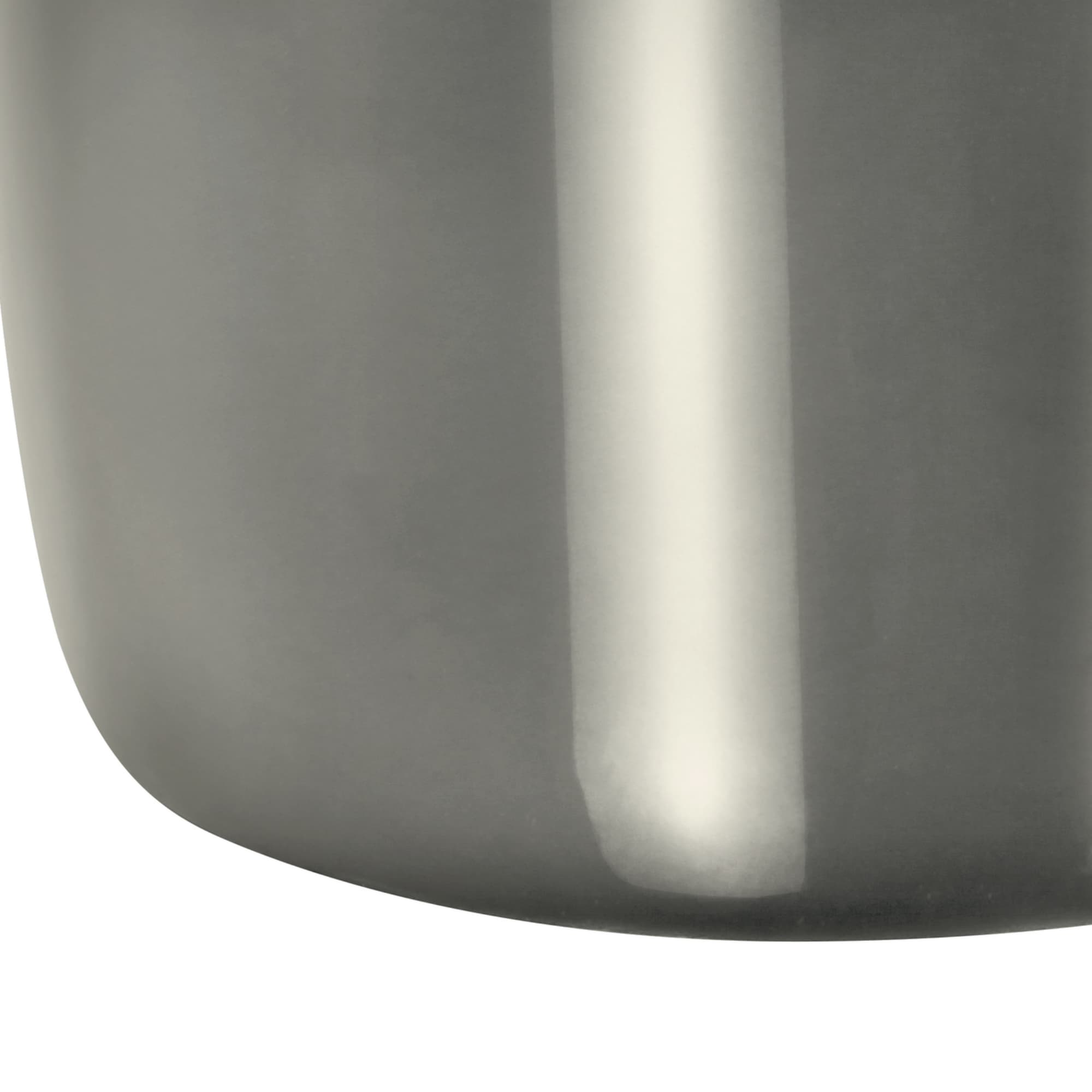 Alt View 3. Luckbyte - 25 Inch Grey Ceramic Table Lamp Ivory Cream Shade Contemporary Modern Light.