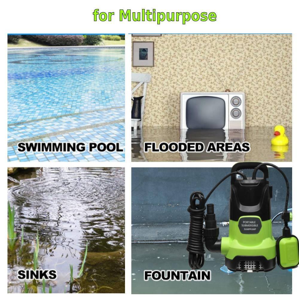 for Multipurpose  
SWIMMING POOL  
FLOODED AREAS  
SINKS  
FOUNTAIN
