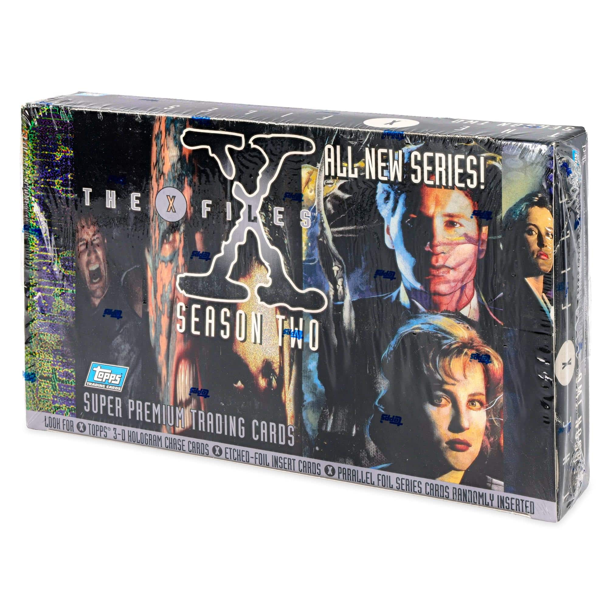 The X-Files 1996 Topps Season 2 Card Sealed Box | 36 Packs - Multi-Colored price history on PriceWatchPro