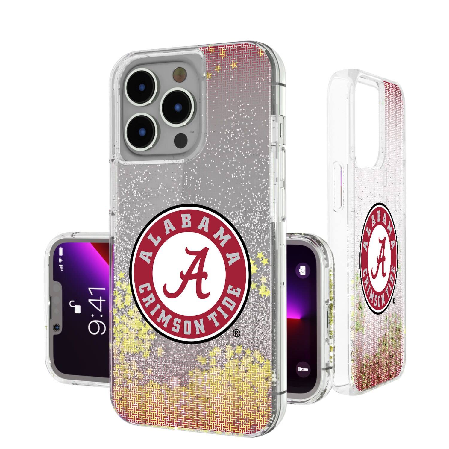 Keyscaper - NCAA - Alabama Crimson Tide Linen Logo iPhone Glitter Case - 14 Pro - Multicolor price history on PriceWatchPro