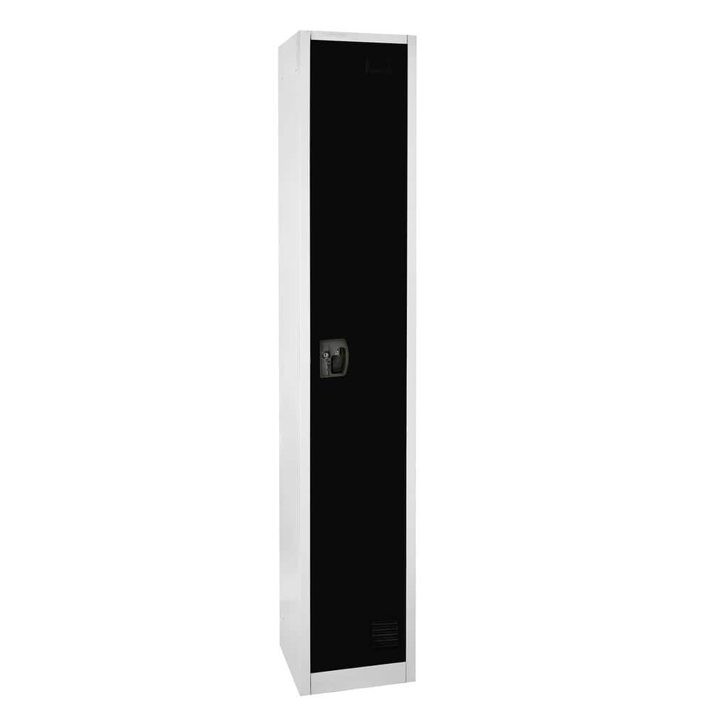 "AdirOffice - Storage Locker 629-Series 72"" H 1-Tier Steel Key Lock 2-Shelf Locker with Key Lock - Black" price history on PriceWatchPro