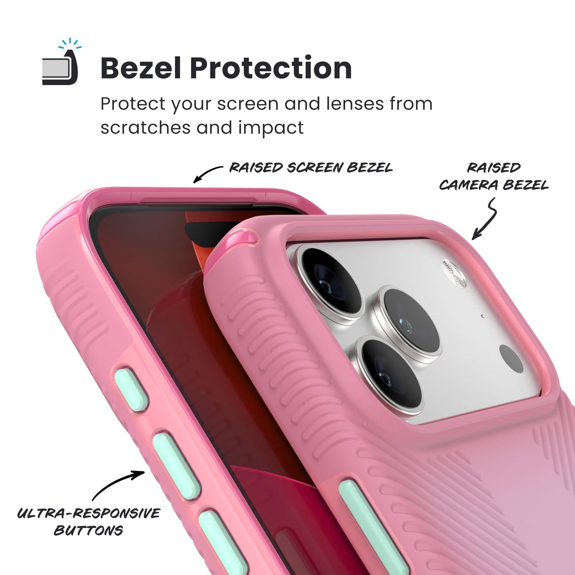 Speck Presidio Lux Grip ClickLock Case for Apple iPhone 17