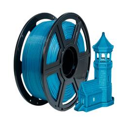 Flashforge - Rapid PLA Filament 1.75mm 500mm/s High Speed Printing, 1kg Spool, Dim Accuracy +/- 0.02mm - Pearl Gentian Blue