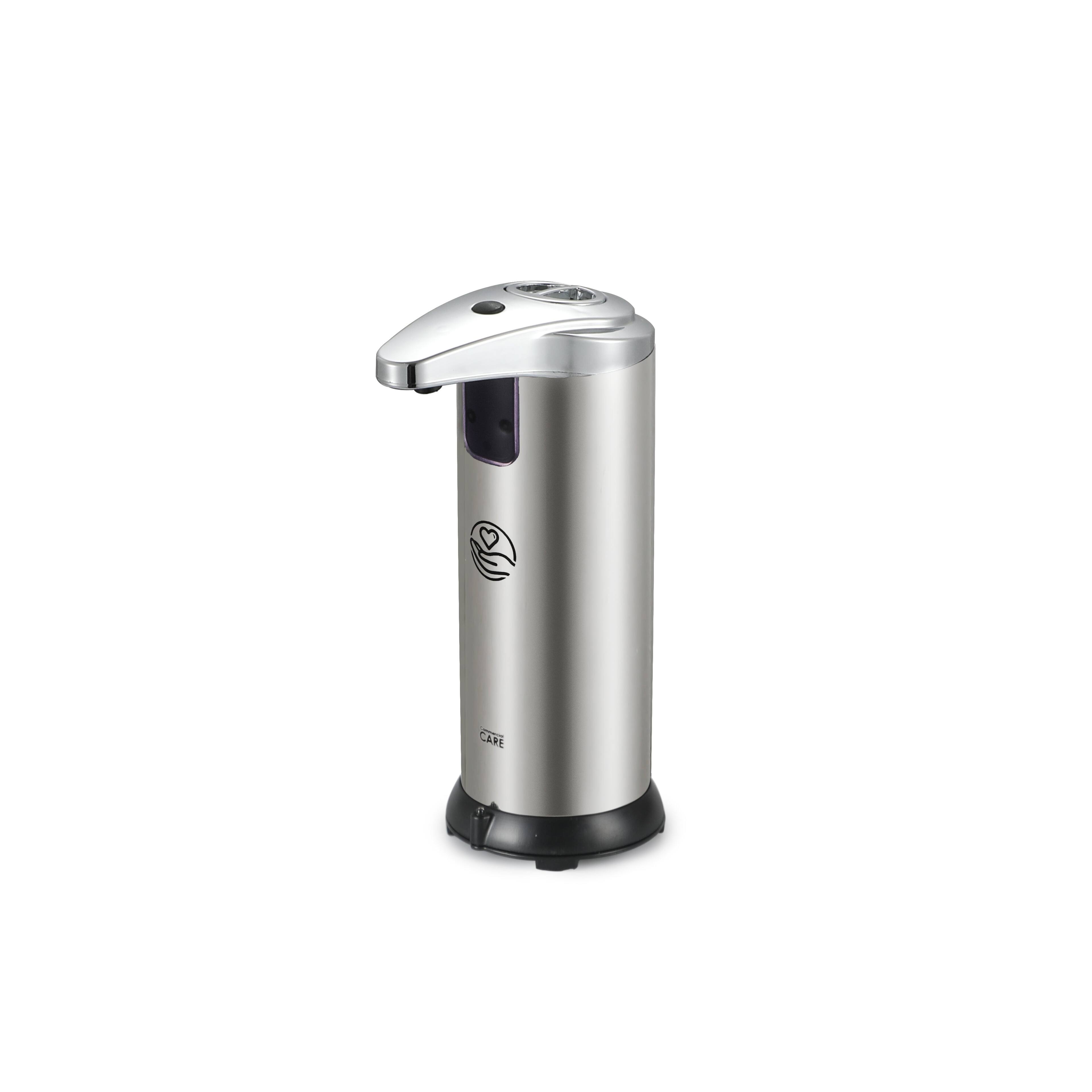 Left. Commercial Care - COMMERCIAL CARE Touchless Soap Dispenser - Silver.