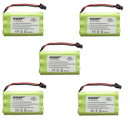 HQRP CBE NI-MH 800mAh/2.88Wh Battery
Do not attempt to open, disassemble the battery pack.
Do not crush, puncture, short external contacts or dispose in fire or water.
Do not expose to temperatures above 60°C (140°F).
Replace only with the battery pack designed for this product.
CE Made in China