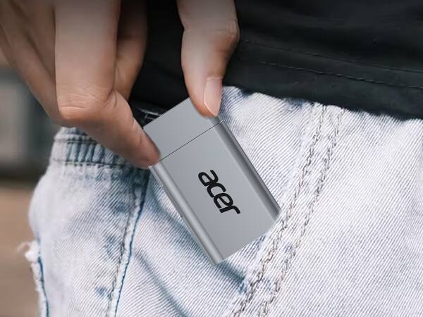 Alt View 8. Acer - USB C SD 4.0 Card Reader, 2 in 1 UHS-II Micro SD Card Reader to Type C Adapter for MicroSD, SDXC, SDHC, RS-MMC Compatibl - Grey.