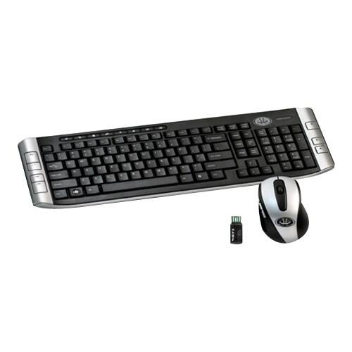 Best Buy Gear Head Wireless Desktop Keyboard and Mouse Black Keyboard