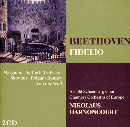BEETHOVEN  
FIDELIO  

Margiono • Seiffert • Leiferkus  
Skovhus • Polgár • Bonney  
Van der Walt  

Arnold Schoenberg Chor  
Chamber Orchestra of Europe  

NIKOLAUS HARNONCOURT  

2CD