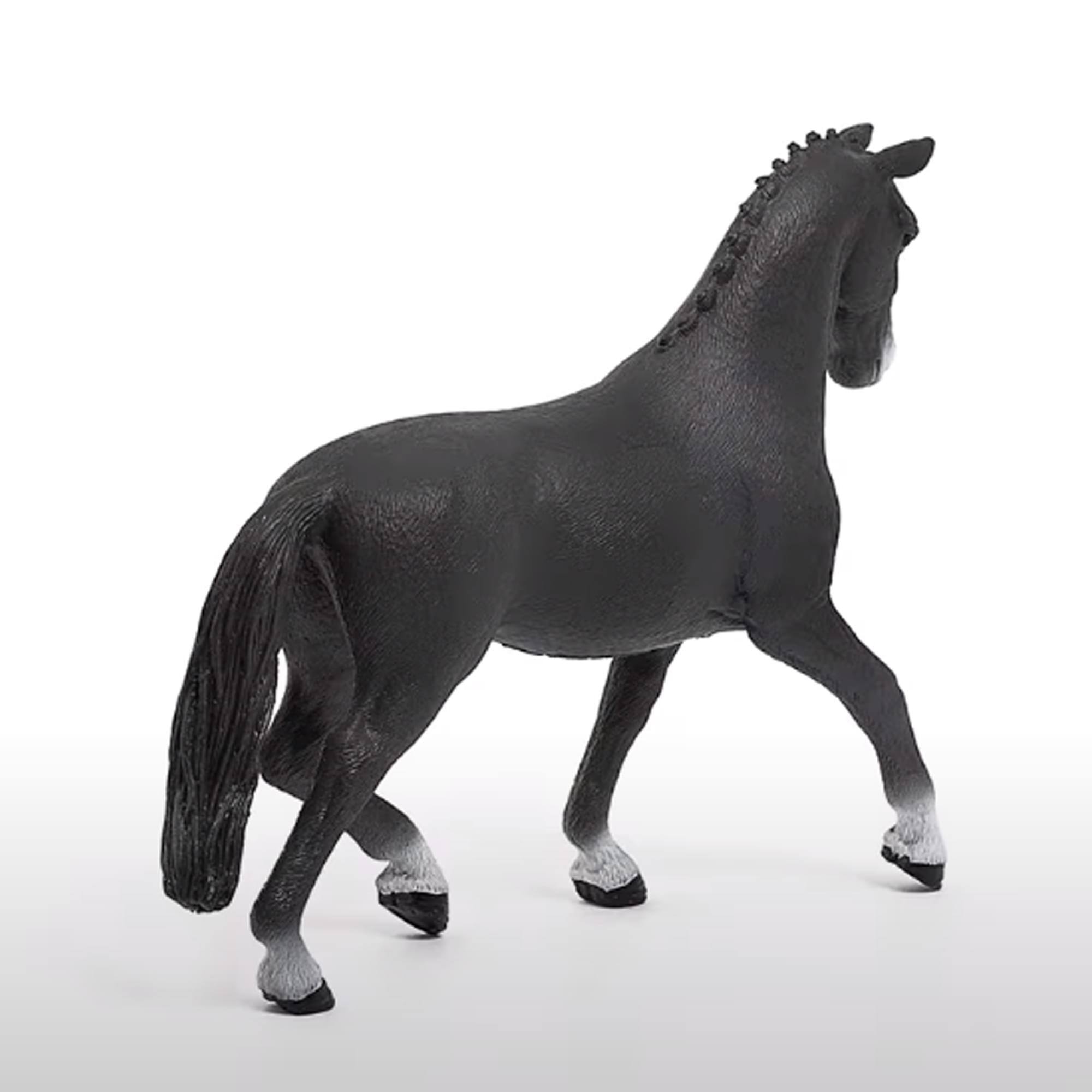 Alt View 4. Schleich - Schleich Hanovarian Mare Figure | 5.4 x 1.3 x 4.2 Inches - Grey.