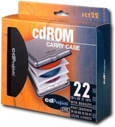 CD Projects - 24-Capacity CD Wallet - Black - Angle_Zoom