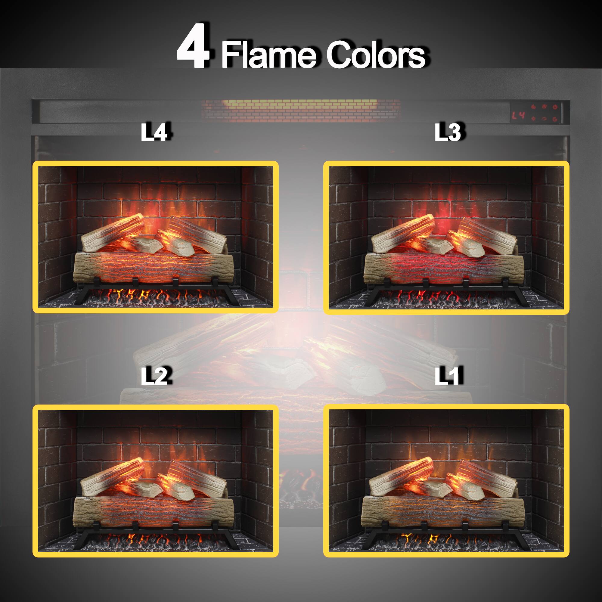 4 Flame Colors

L4

L3

L2

L1
