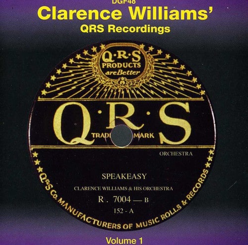 Clarence Williams - QRS Recordings, Vol. 1  - COMPACT DISCS