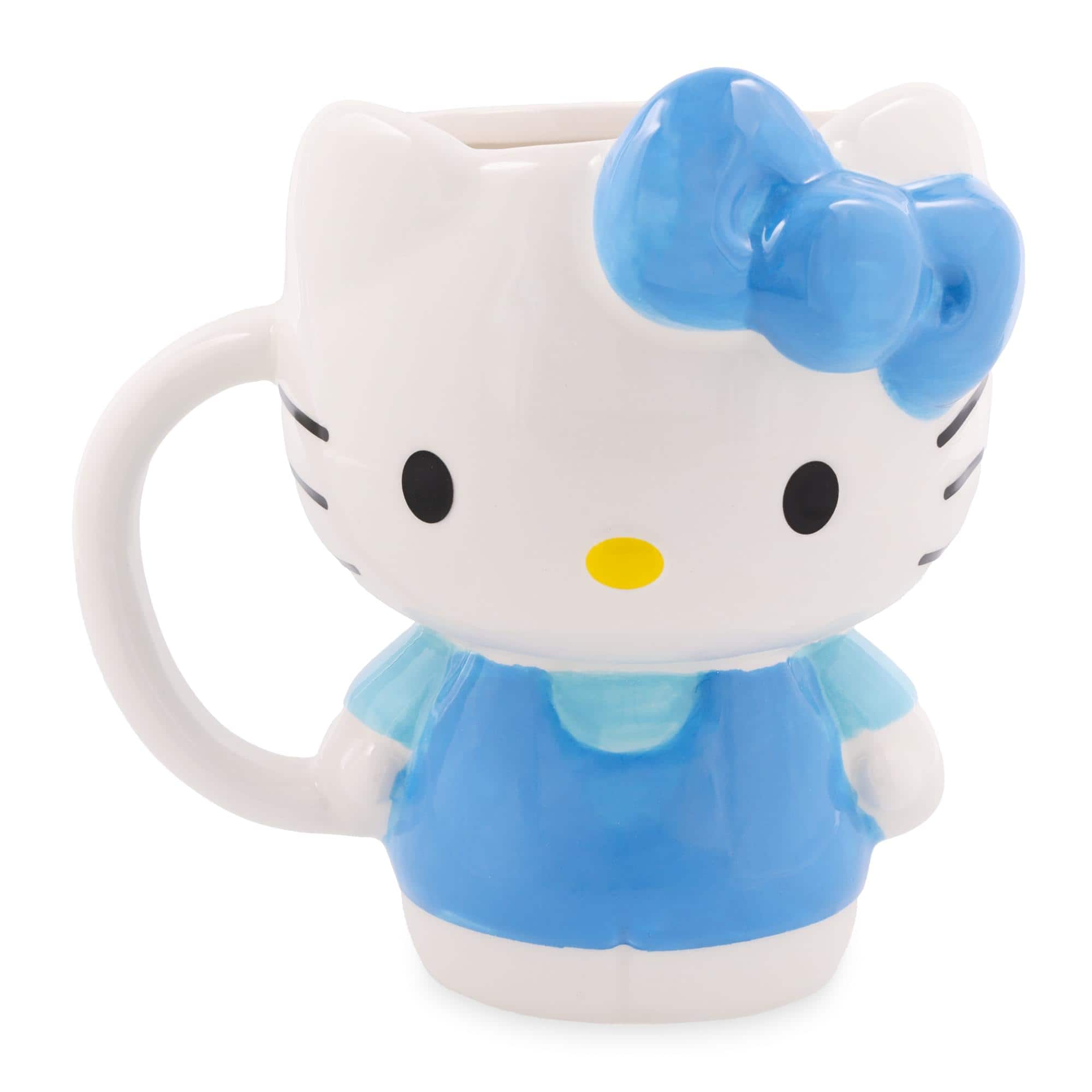 Silver Buffalo - Sanrio Hello Kitty Sculpted Ceramic Mug | Holds 20 Ounces - Blue price history on PriceWatchPro
