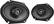 Angle. Kenwood - Performance Series 6" x 8" 3-Way Car Speakers with Paper Cones (Pair) - Black.