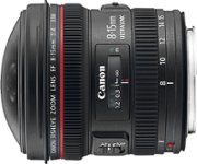 Angle. Canon - EF8-15mm F4L Fisheye USM Ultra-Wide Zoom Lens for EOS DSLR Cameras - Black.
