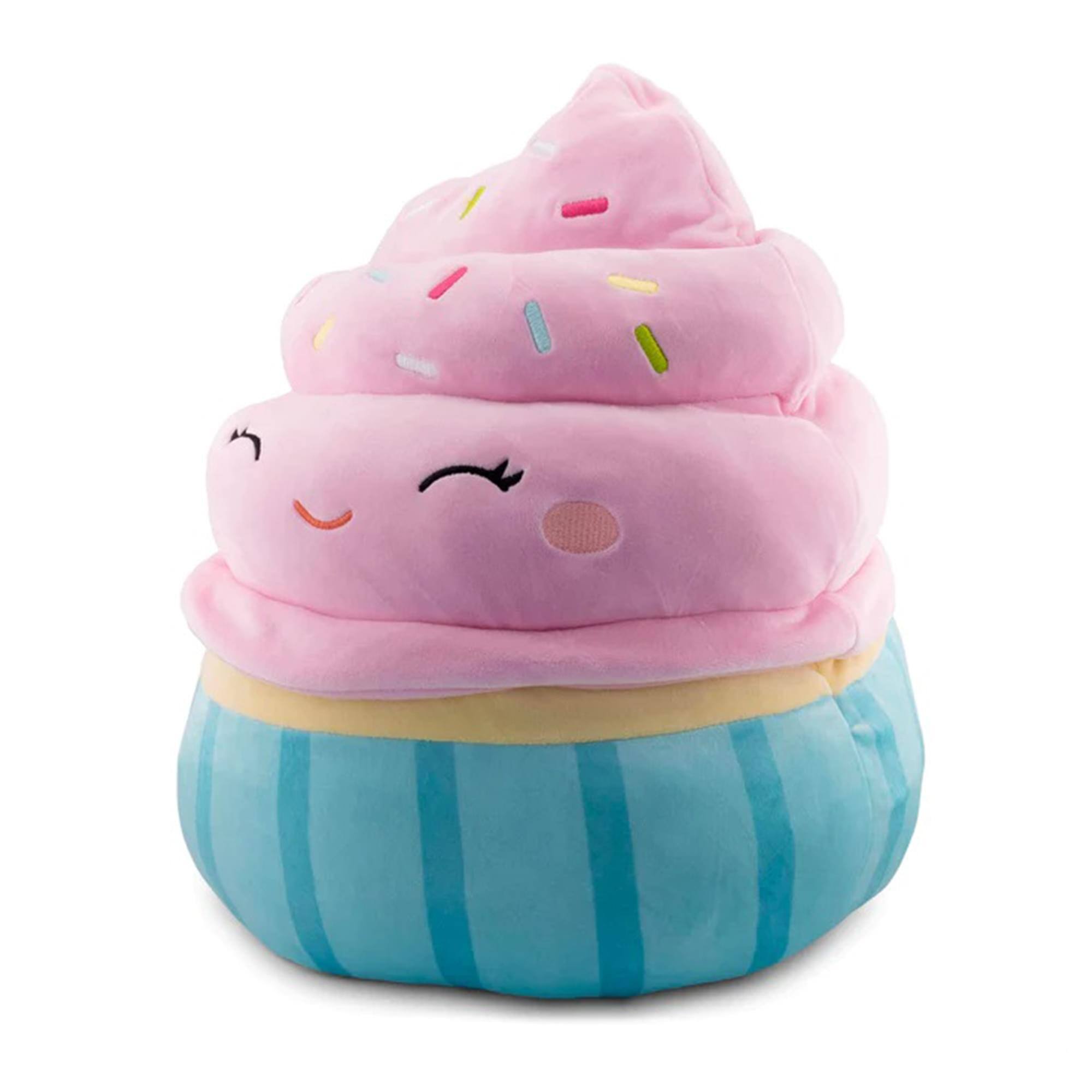 Alt View 5. Kellytoy - Squishmallows Flip-A-Mallow 12 Inch Plush | Glady Ice Cream & Diedre Cupcake - Multi-Color.