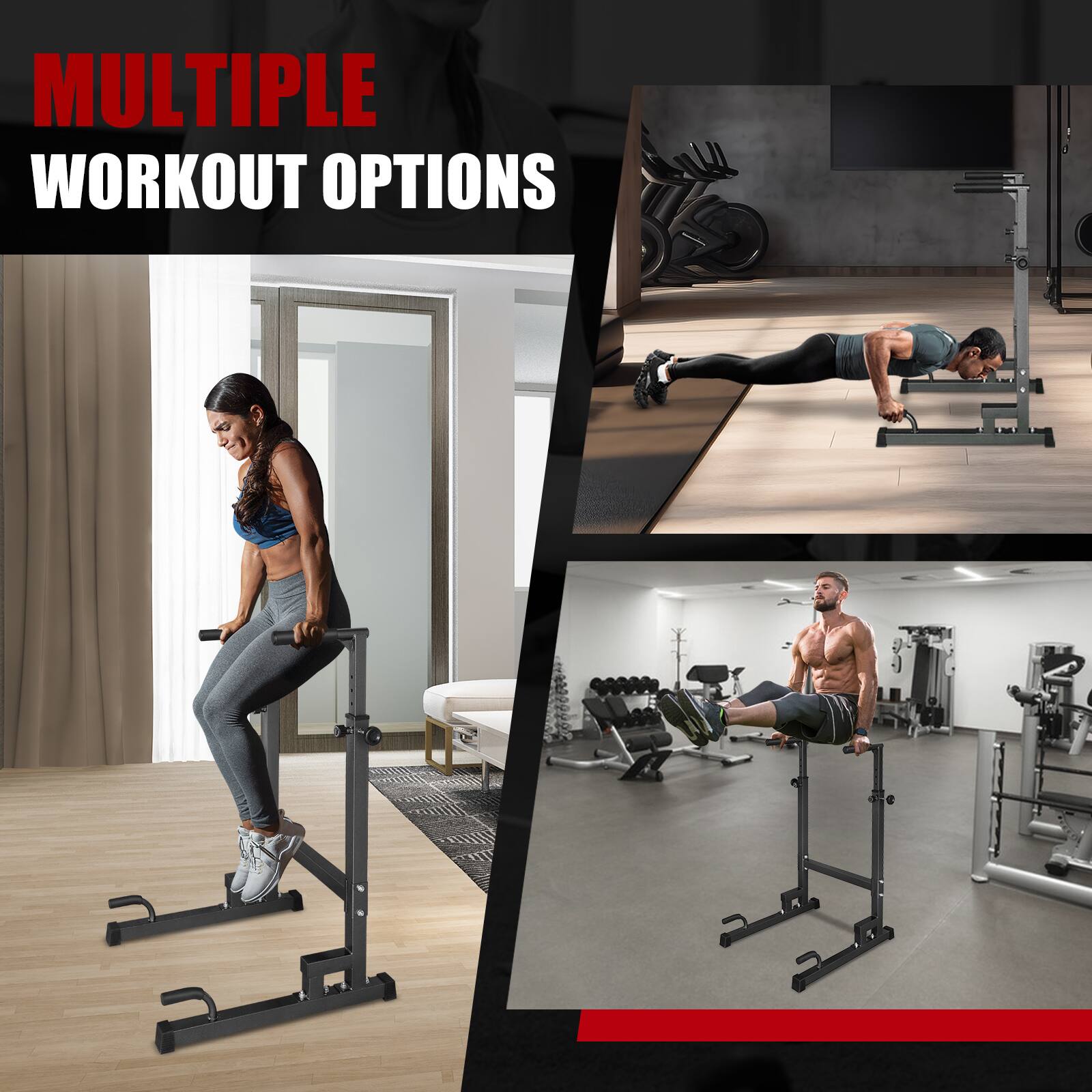 MULTIPLE WORKOUT OPTIONS