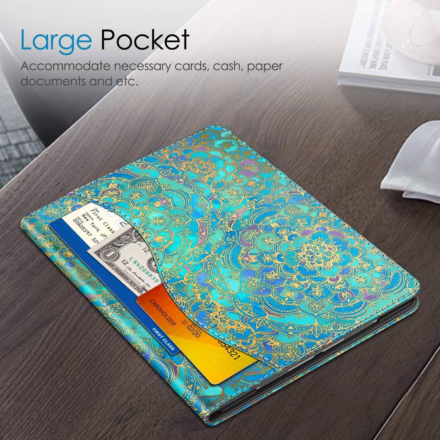 Large Pocket  
Accommodate necessary cards, cash, paper documents and etc.  

Fi Cossa BEF-New York Class JF 25 12 12 64208839 1 CARDHOLDER FIRST CLASS - 02/20  
054321
